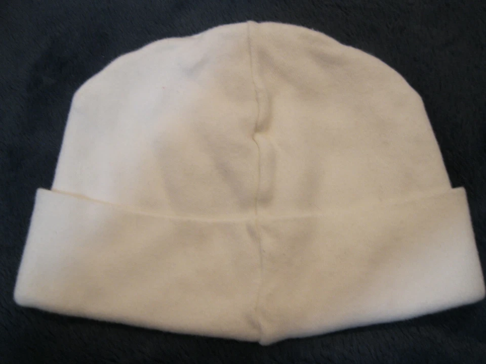 Nike Air Jordan Jumpman Infantil Bebé Sombrero Gorro 0-6 Meses Blanco con Logo Rojo Foto 2 de 4