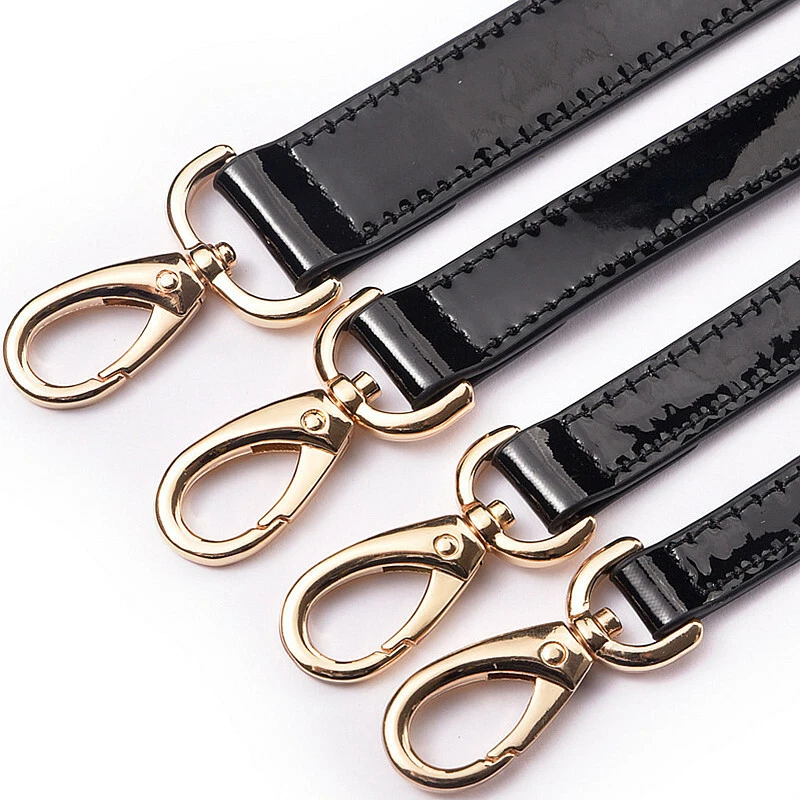 Black leather outlet handbag strap replacement