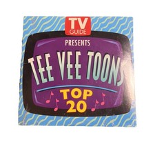 TV Guide TeeVee Toons Top 20 CD Sealed 90s TV Show Theme Songs Soundtrack Rare