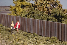 Walthers Cornerstone HO Scale Building/Structure Kit Wood Fence (3 15" Sections)