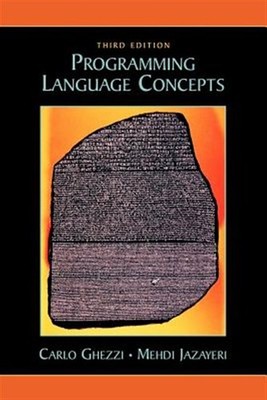Programming Language Concepts, Paperback by Ghezzi, Carlo; Jazayeri, Mehdi, L...
