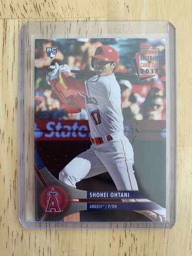 2018 Shohei Ohtani Rookie Card Topps National Baseball Card Day Rookie Rc