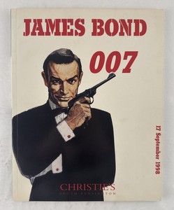 JAMES BOND 007 Catalog Christie’s (VeryFine-) 1998 Pages 8.25x10.5 28572
