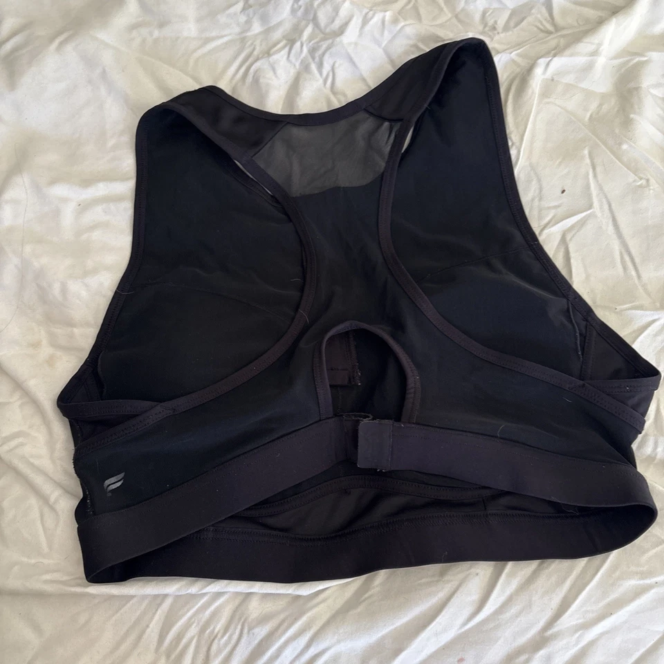 Sujetador deportivo con cremallera frontal Fabletics Foto 3 de 3