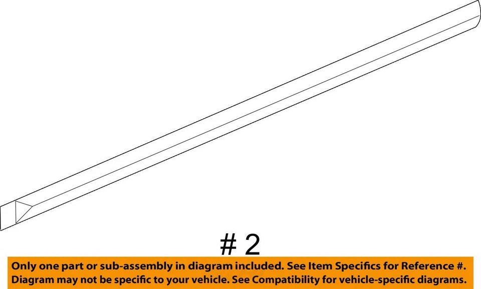 SE ADAPTA A CHEVROLET 2005-2007 MOLDURA DE COBALTO ASM FRT S D CTR GR 15234556 - NUEVO OEM Foto 3 de 3