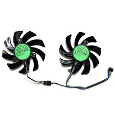 Graphics Card Cooling Fans for POWERCOLOR RX7600 8GB Fighter Graphics Card