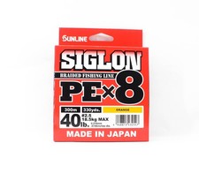 Sunline P.e Line X8 Siglon 300m P.e 2.5 40lb Orange 2547