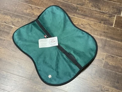 Ogilvy Equestrian Hunter Half Pad grün normal stoßdämpfend Made Canada - Bild 1 von 4