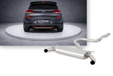 Remus Sportauspuff Hyundai i30 N + N Performance, ohne Endrohre Remus Sportauspuff Hyundai i30 N + N Performance, ohne Endrohre