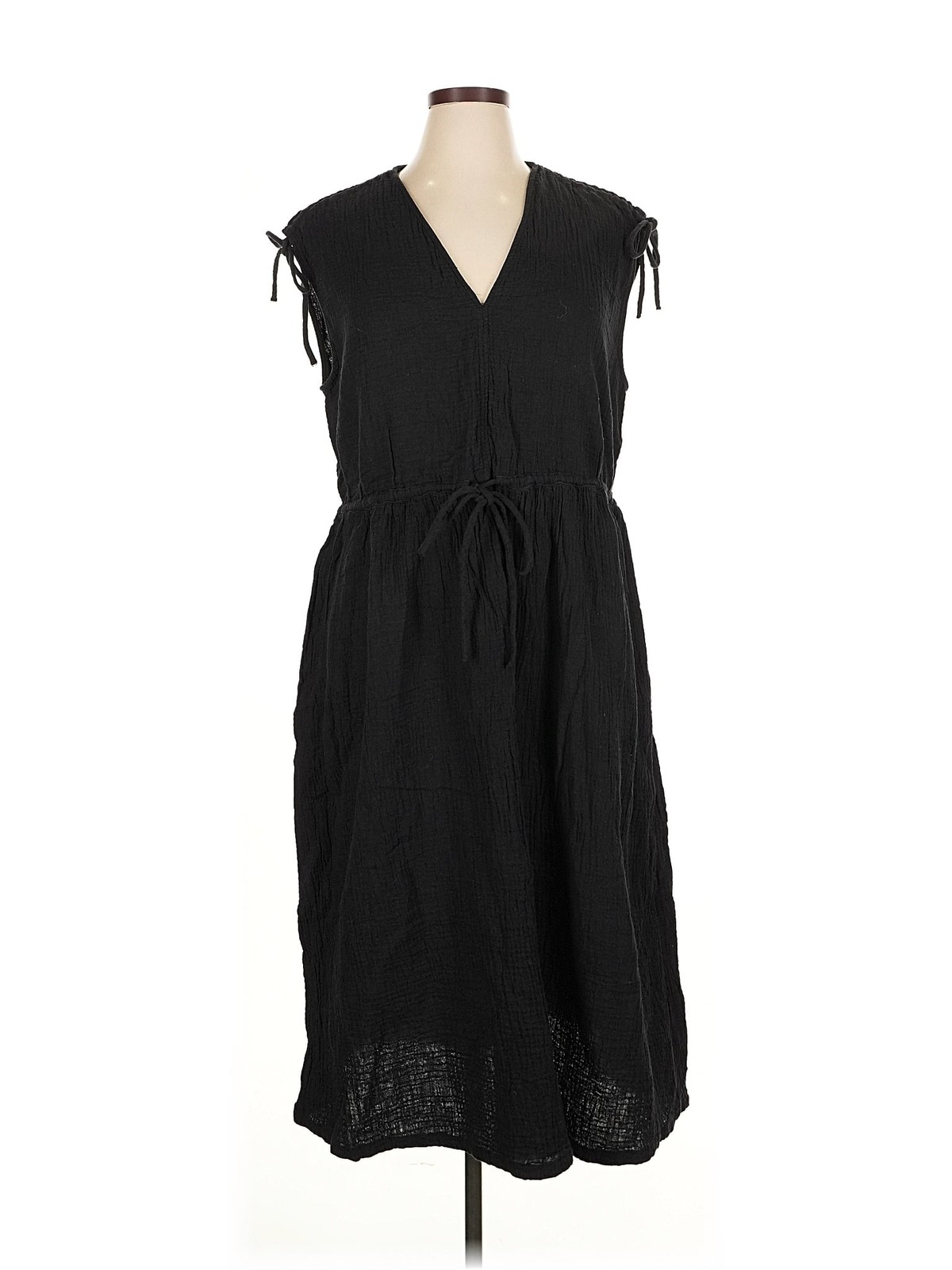 H&M Women Black Casual Dress XL