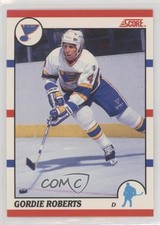 1990-91 Score Bilingual Gordie Roberts #245 q7c