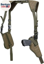 Twod Concealed Carry Shoulder Holster Nylon Cross Harness Vertical Shoulder Hols