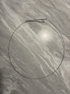 Original Hotpoint Whirlpool Waschmaschine Türdichtring Haltefeder hinten