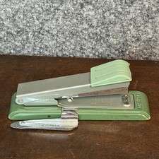 Vintage Bostitch B8 Green Mini Stapler with Side Staple Remover Made In USA