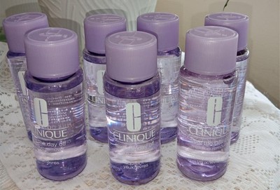 Lot of 7 Clinique Take The Day Of MAKEUP REMOVER Minis 1.7 Fl. Oz