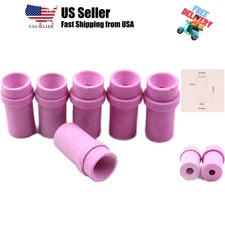 Ceramic Sandblaster Nozzle Tips, 5mm and 6mm Inner Diameter, 6 pcs r