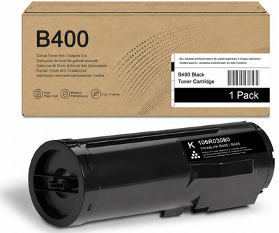 1-PK B400 Black Toner Cartridge Replacement for Xerox VersaLink B400 B405 B400N