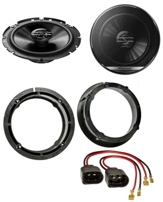 Pioneer 300Watt 2-Wege 16,5cm Lautsprecher für VW New Beetle 97-10 Tür Front Hec - Bild 1 von 4