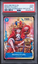 25+ Monkey.D.Luffy (2nd Anniversary Stamped Promo) P-043 One Piece