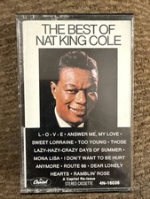 The Best Of Nat King Cole Audio Cassette 4N-16036