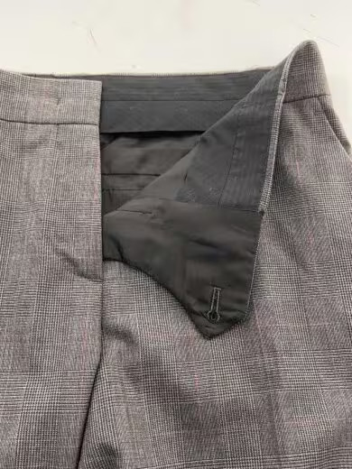 PRADA jeans/ 2019/ slacks/ size 36/ wool/ gray/ check thumbnail 3