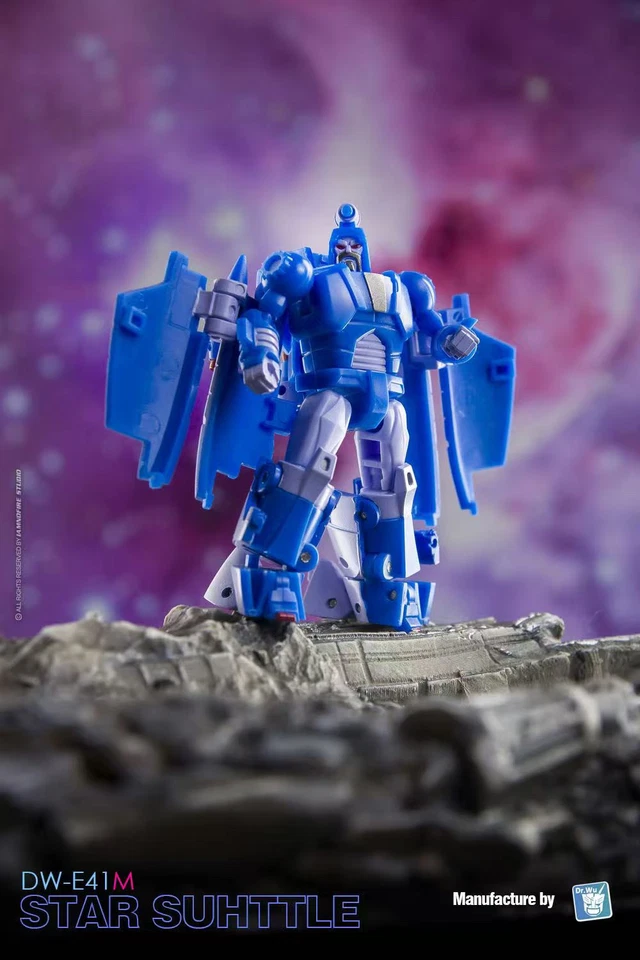 Dr.Wu DW-E41M STAR SUHTLE Barrido Mini Transform Toys Modelo Figura de Acción Regalo Foto 3 de 4