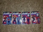 G.I. Joe ReAction Americas 250th Anniversary Set 4pc Duke Jaye Falcon Snake Eyes