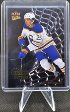 2022-23 Upper Deck Fleer Ultra Inside Outside Owen Power #IO-7 Rookie RC Sabres