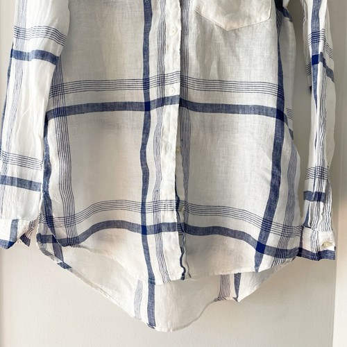 Camicia lunga fidanzato Gap 100% lino | XS - Foto 5 di 10