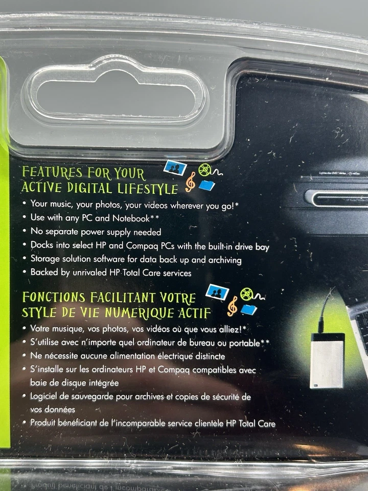 HP 320GB External USB 2.0 Pocket Media Drive PD3200s - Sealed - Image 4 of 4