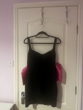Women’s ASOS Luxe Pink Bow Dress UK Size 10