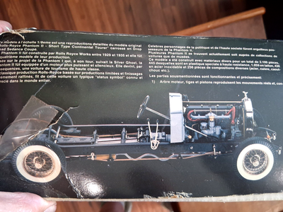 POCHER 1932 ROLLS ROYCE PHANTOM II SEDANCA COUPE LARGE 1/8 SCALE