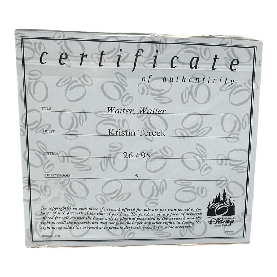 Obra de arte en lienzo Mary Poppins de Mary Poppins de los parques de Disney por Kristin Tercek 26/95 Foto 2 de 3