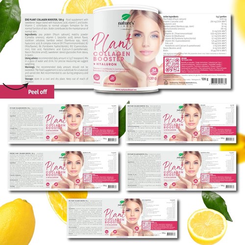 Nature's Finest Plant Vegan Collagen Booster - Skin, Hair & Nail Support 2x120g - Picture 8 of 8