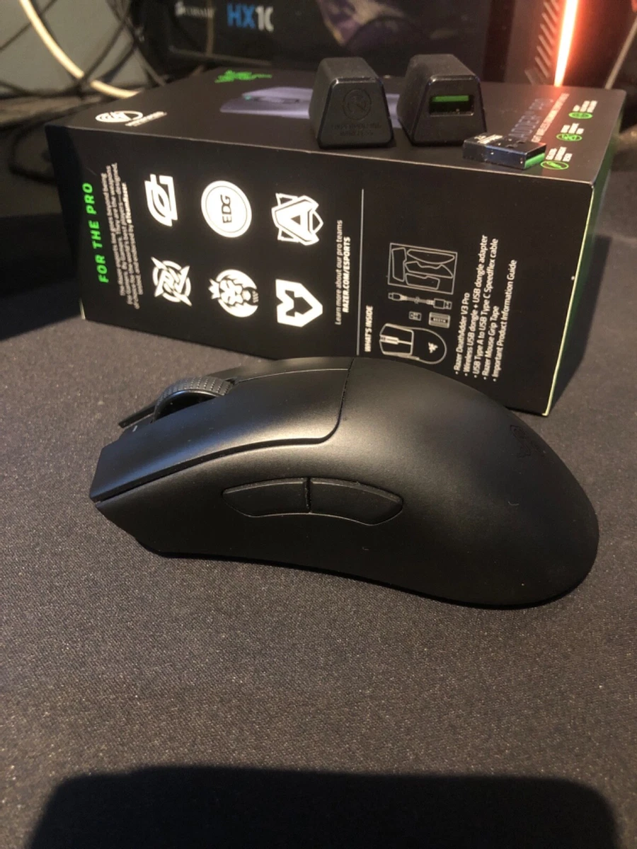 razer deathadder v3 pro, black, used but in very good condition 