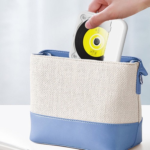 Lecteur CD de musique sans fil compact avec connectivité BT et écouteurs - Afbeelding 11 van 15