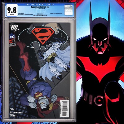 CGC 9.8 Superman/Batman #22 1st Batman Beyond in DC Continuity