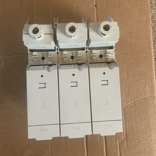 Lot Of 3 Abb 1sna190004r2300 D185/55.ff Entrelec Terminal Blocks 3 USED