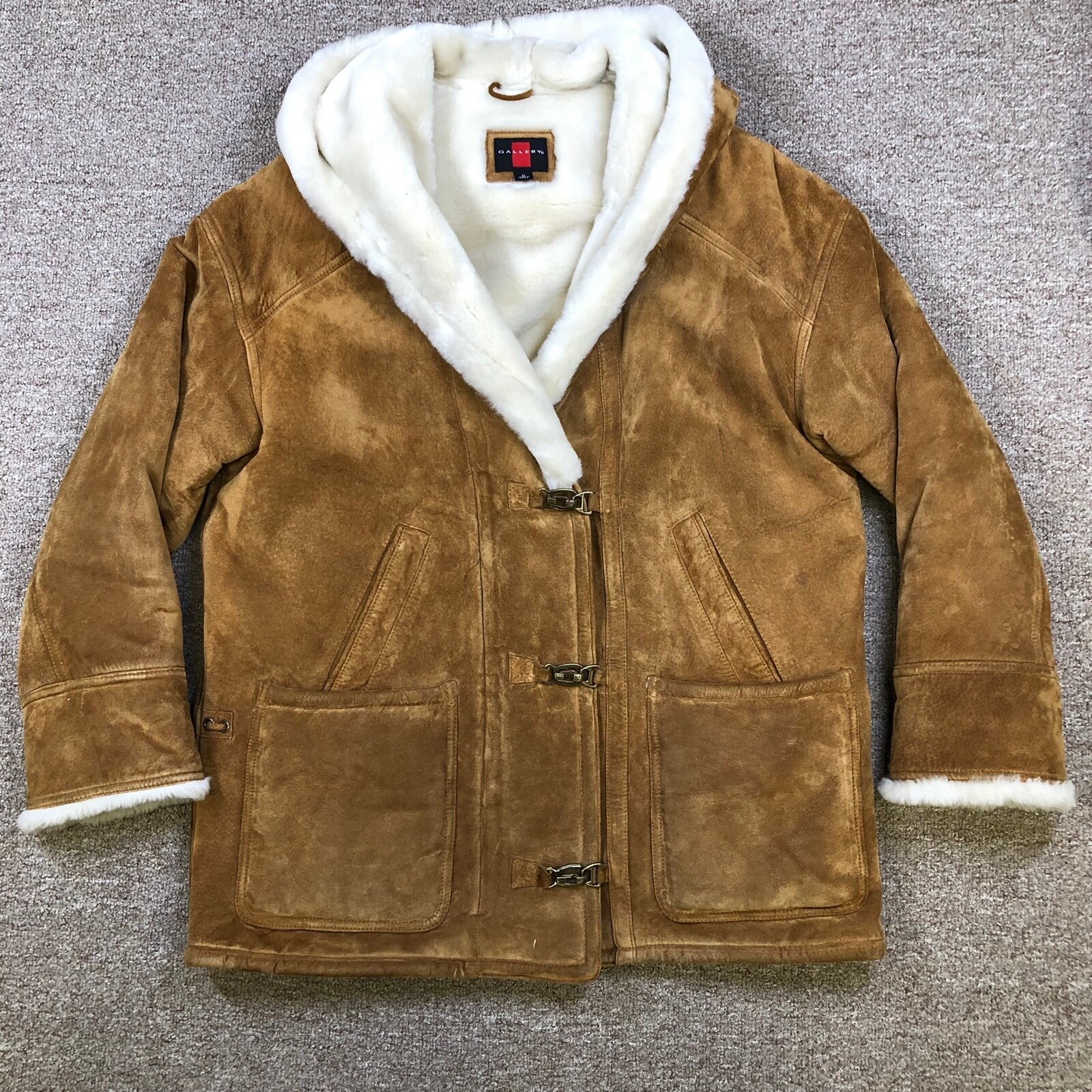 Faux Fur Lining Hook Closure | eBay