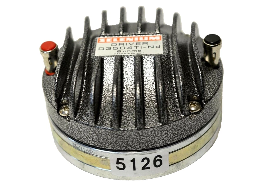 Selenium D3504Ti-Nd Titanium EO 8 OHM Horn Driver #5126 (One)THS - Image 2 of 3