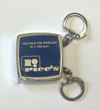 Vintage Rice's Take Your Tire Problem To A Tire MAN Tape Measure Jet Line 48"
