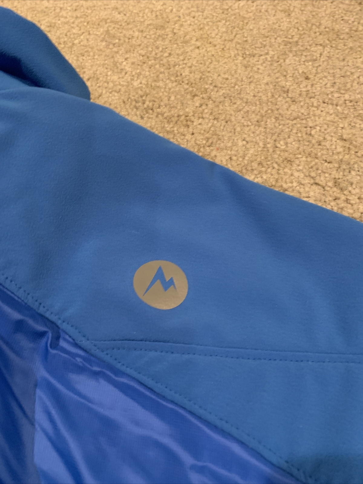 Marmot Primaloft Alpha Softshell Jacket Blue Men'… - image 16