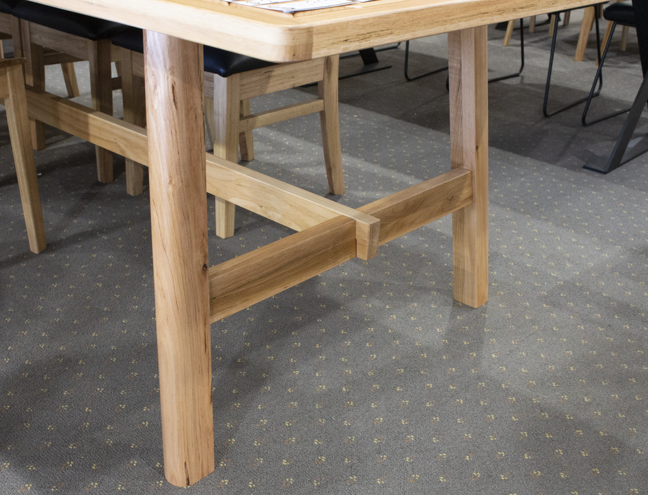 Bally Dining Table - Australian Messmate Timber - 3 Sizes - Clearance ...