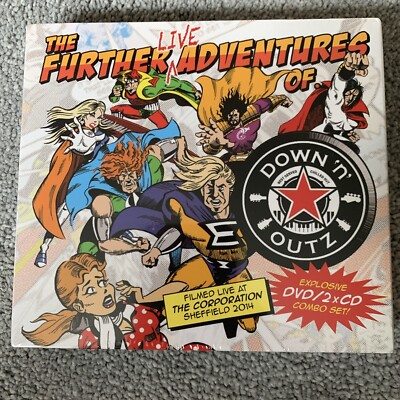 Down 'n' Outz The Further LIVE Adventures of Down 'N' Outz CD DVD New Sealed