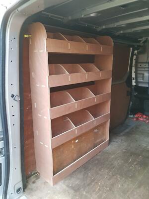 Vauxhall (Opel) Vivaro SWB Werkzeugteile Lagereinheit Schichtregal, Van Sperrholzregal