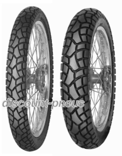 Pneus enduro Mitas MC24 Invader 90/90 -21 évitez les glissades sur pistes sèches