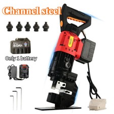 Punzonatrice Canale Acciaio Punzonatrice Idraulica e Batteria Li e Caricabatterie Elettrico