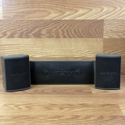 Onkyo surround sound speaker set 2 SKS-10 Satellites, 1 SKC-20