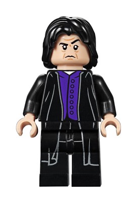 LEGO  Harry Potter  Severus Snape Minifigur Aus 75956 Polybag Schwarz