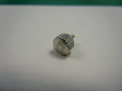 NOS Zenith SS Crown El Primero De Luca 6mm ref. 01.0310.400, 02.1320.400